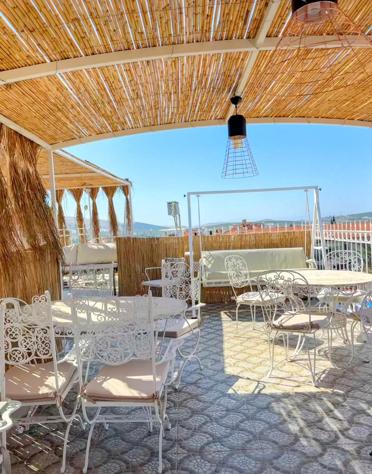 Antik House 1880 Teras Detayı